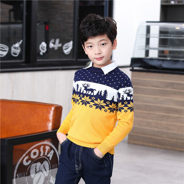 Children's knitwear pullover