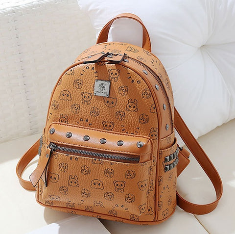 Korean Style College Style Women'S Backpack