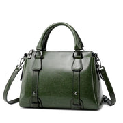 New Fashion Leather Handbags Cowhide Ladies Shoulder Handbags