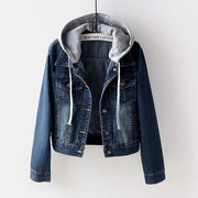 Winter denim cotton coat