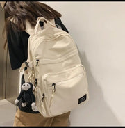 College Students Double-shouldered Male Gender-neutral Tooling Wind Hip-hop Sports Street Schoolbag