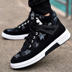 Casual Fashion Sneakers Men's Fleece-lined Sneakers