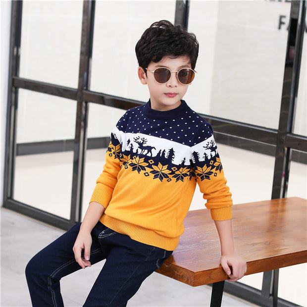 Children's knitwear pullover