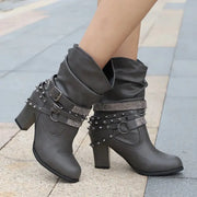 Women's leather boots