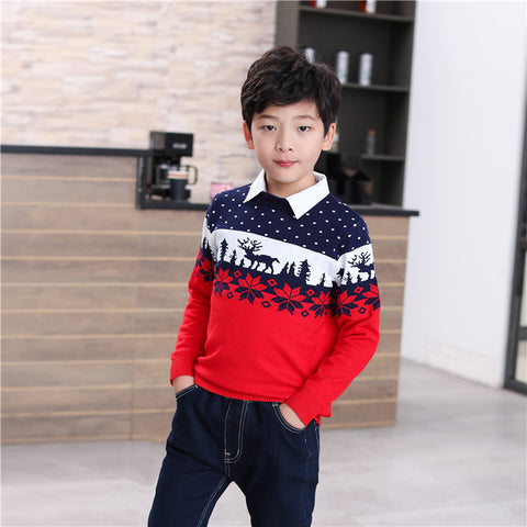 Children's knitwear pullover