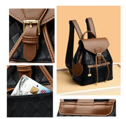 Retro Contrast Color Hand Bag Fashionable And Versatile Travel Bags