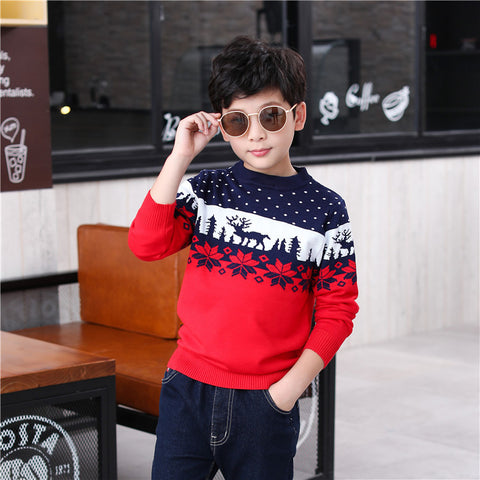 Children's knitwear pullover