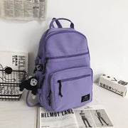 College Students Double-shouldered Male Gender-neutral Tooling Wind Hip-hop Sports Street Schoolbag