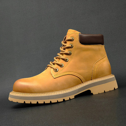 Men's Leather Casual Leather Boots