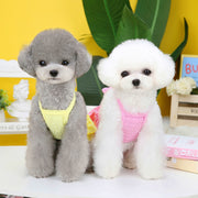 Pet Clothes Dog Skirt Candy Color Layers