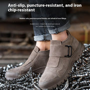 Fire-proof Splash-ironing Welder Working Protective Footwear